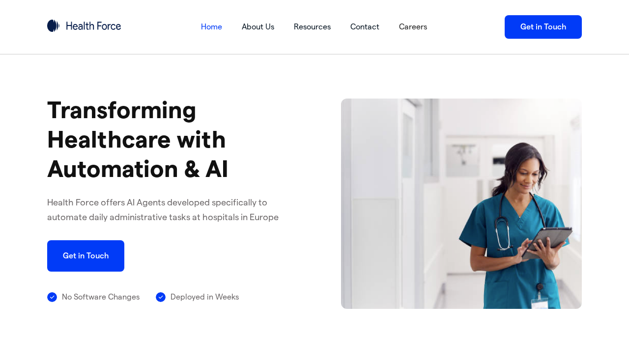 Healthforce screenshot