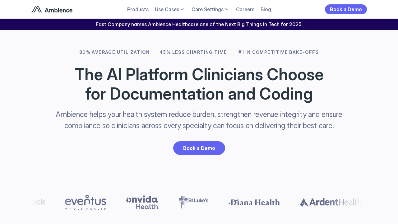 Ambience Healthcare screenshot
