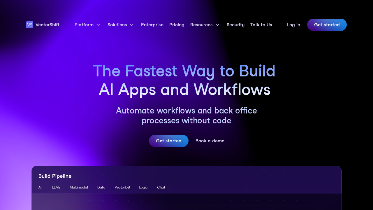 VectorShift screenshot