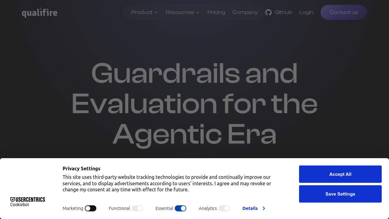 Qualifire screenshot