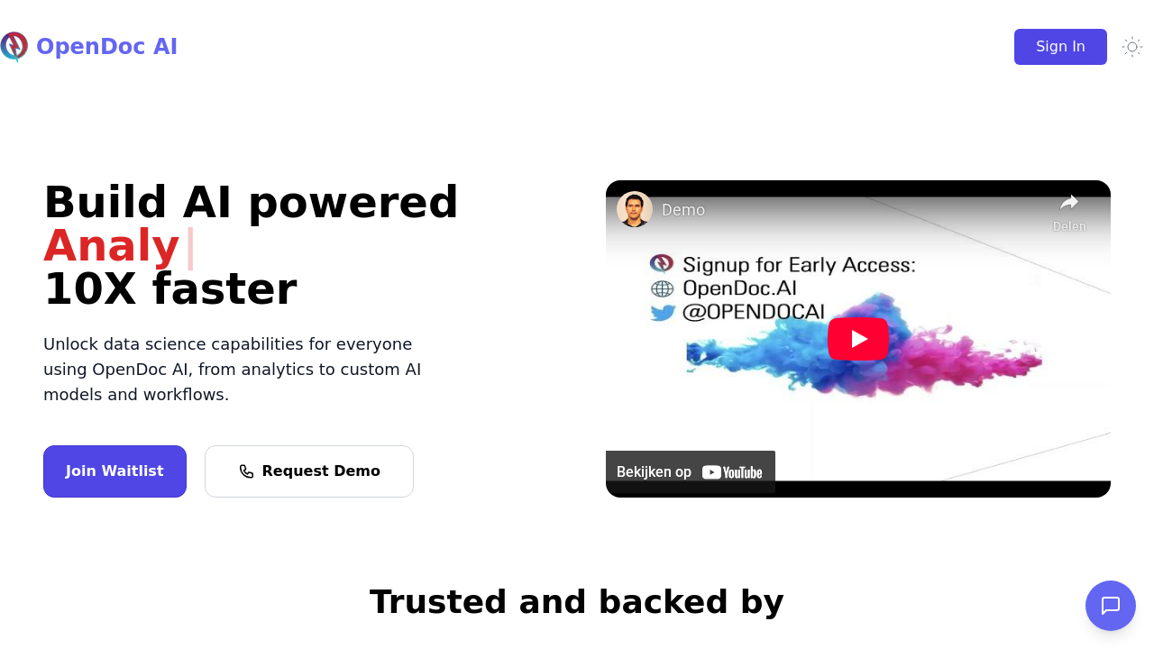 OpenDoc AI screenshot