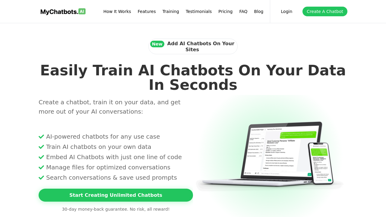MyChatbots.AI screenshot