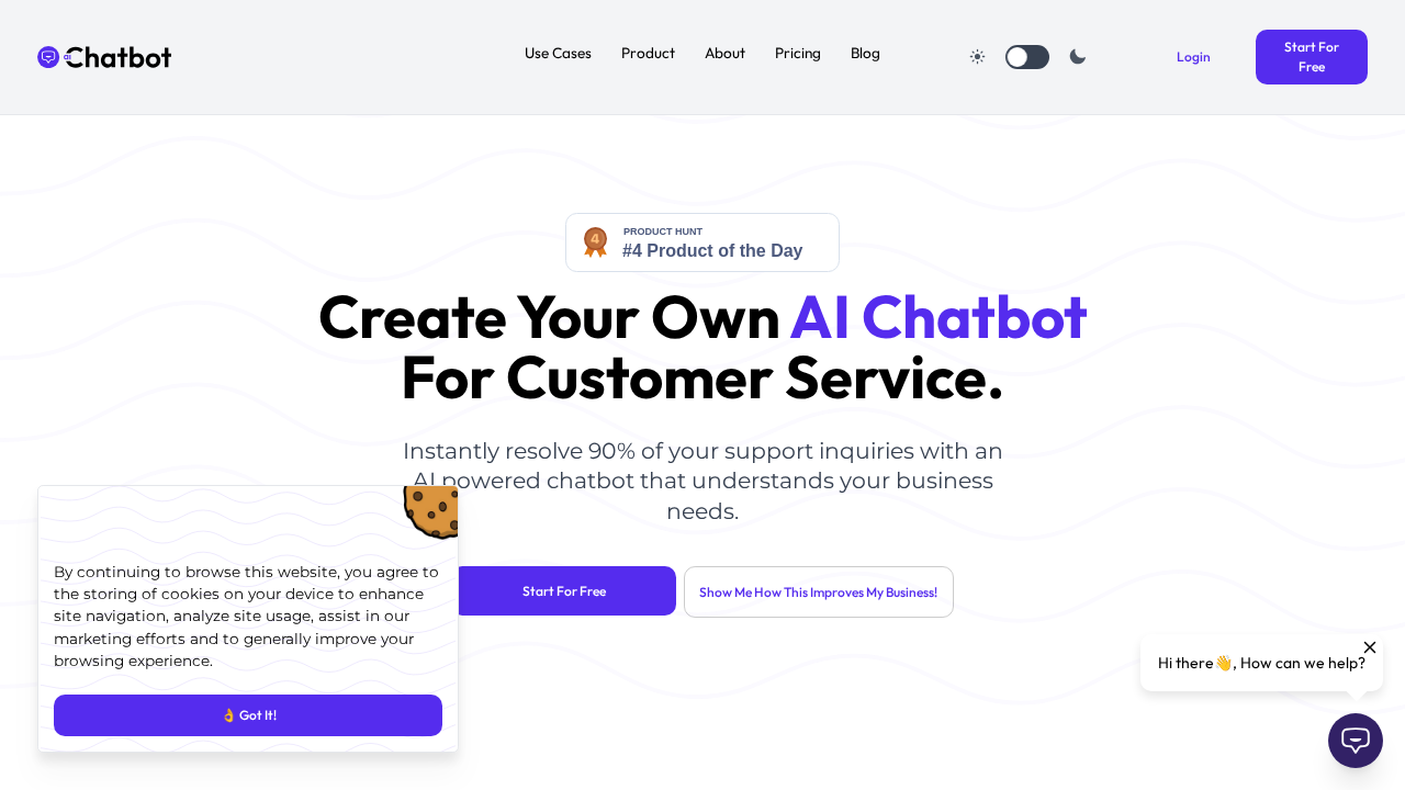 AIChatbot screenshot
