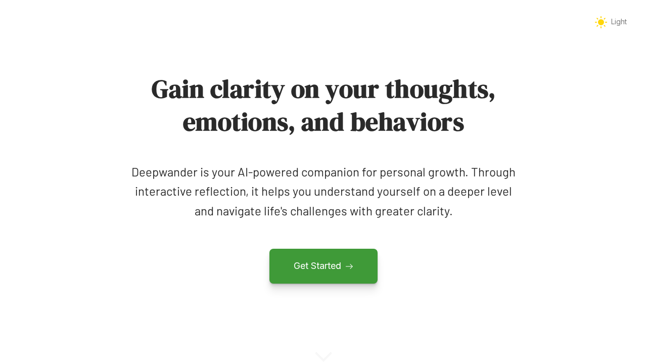 Deepwander screenshot