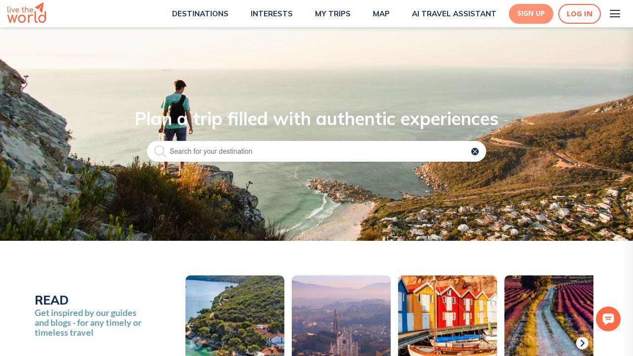 Live The World screenshot