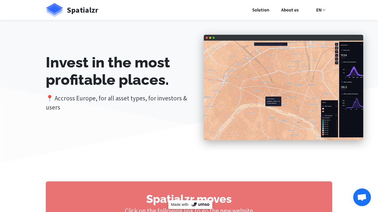 Spatialzr screenshot
