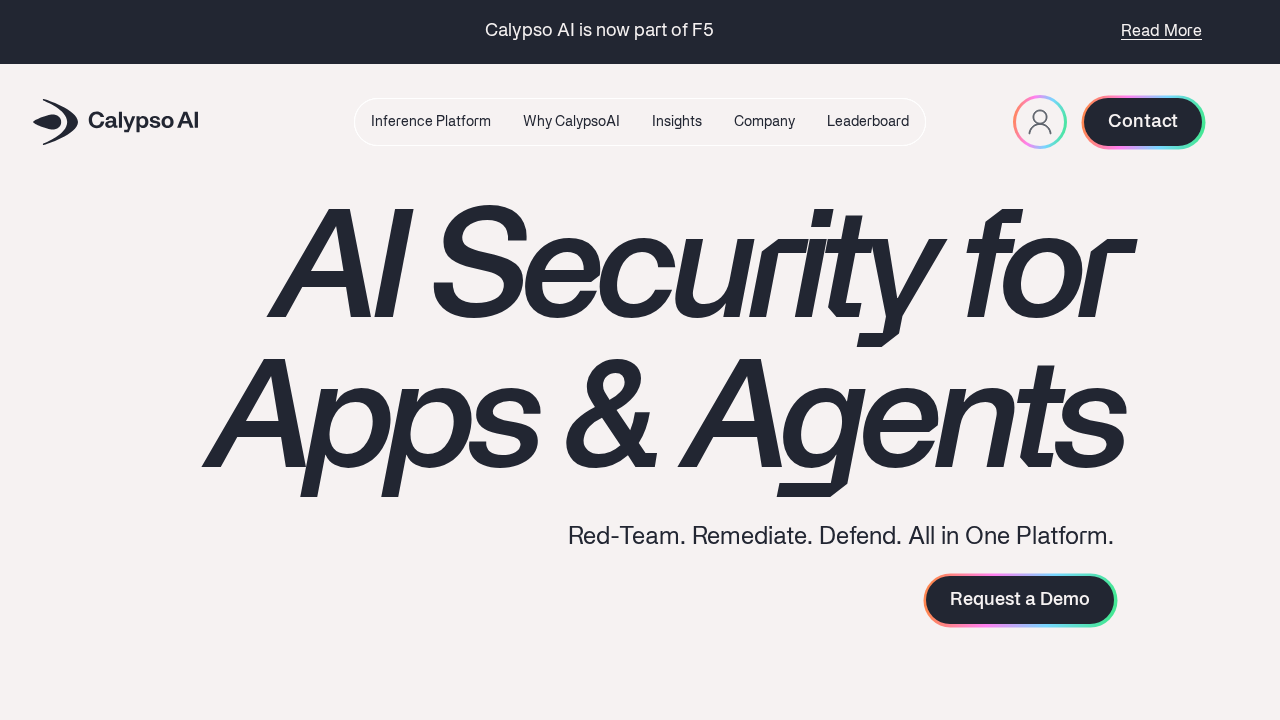 CalypsoAI screenshot