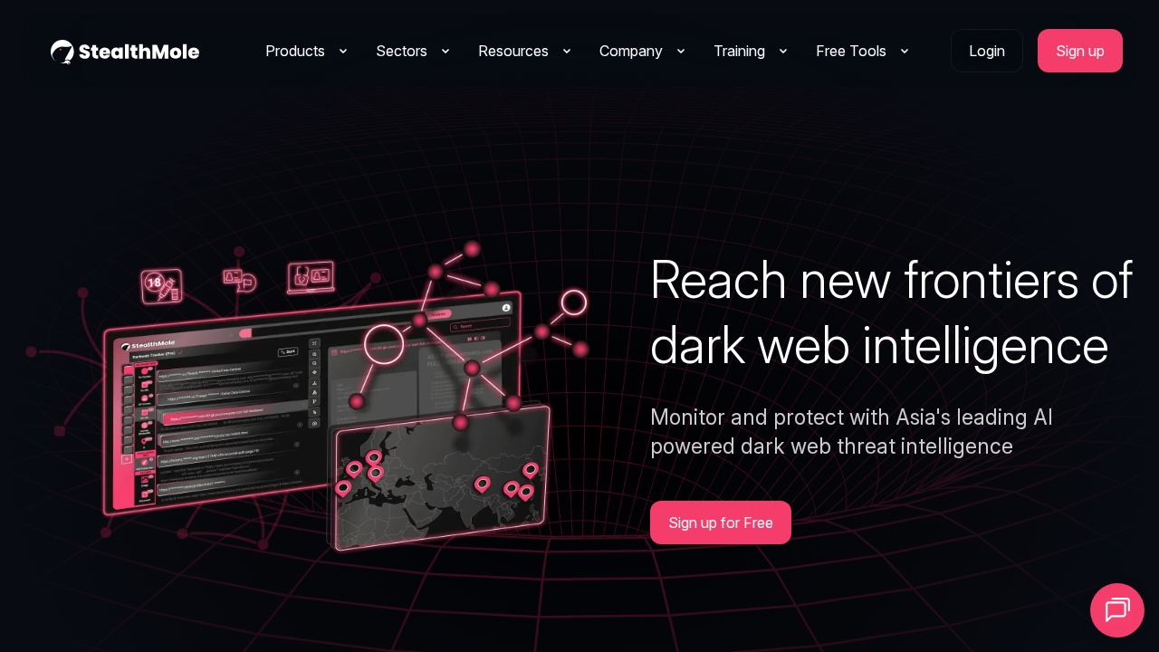 StealthMole screenshot