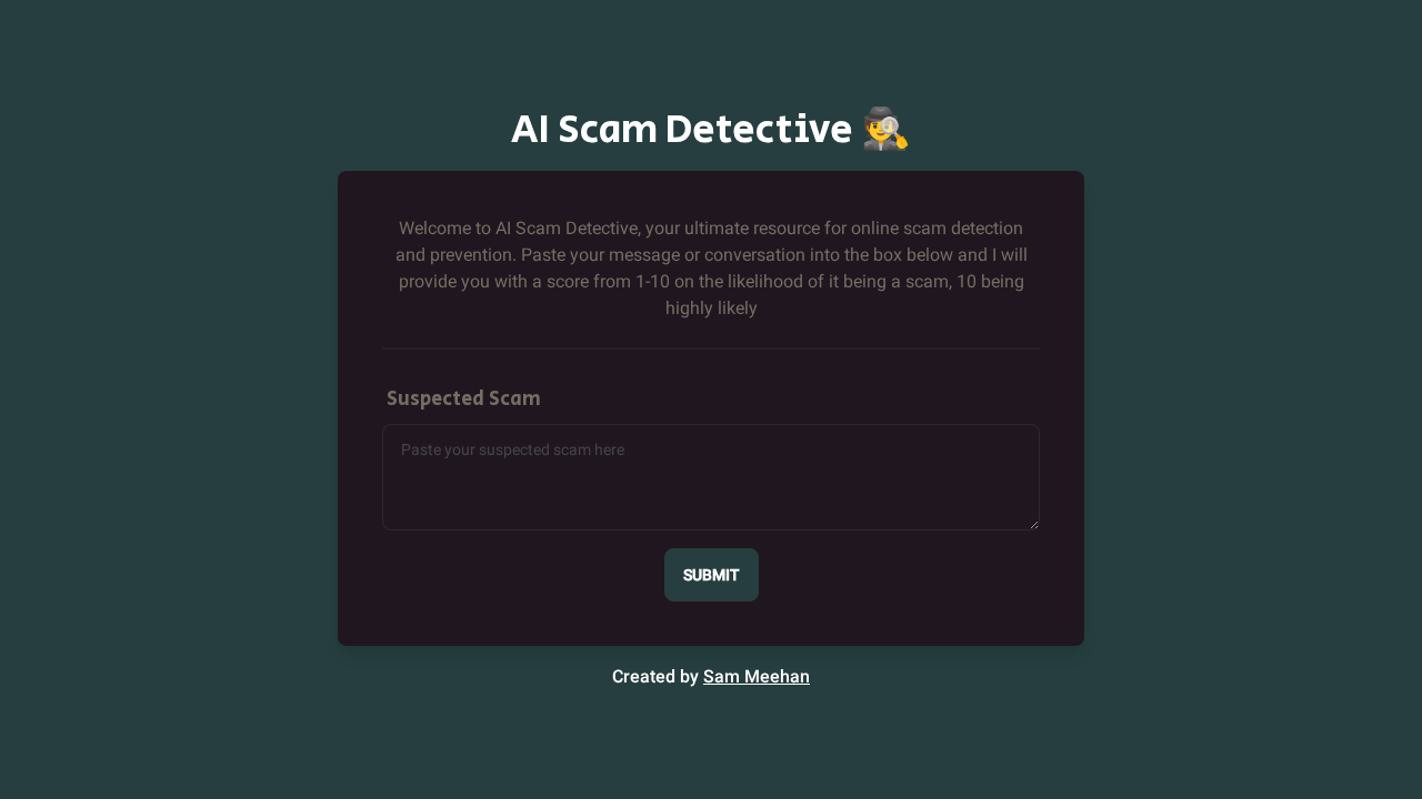 AI Scam Detective screenshot
