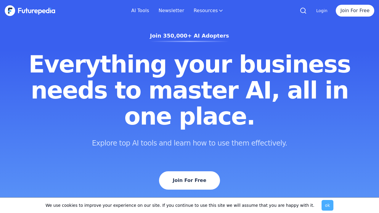 futurepedia.io screenshot