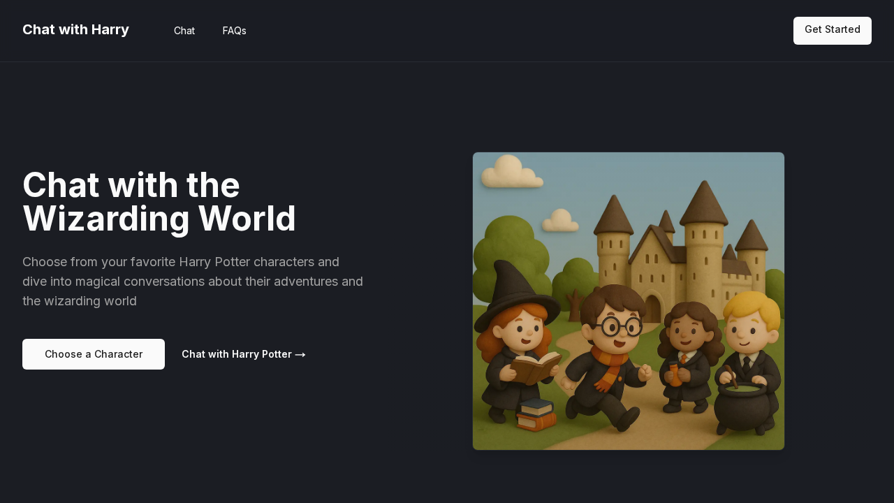 Chatwithfiction screenshot