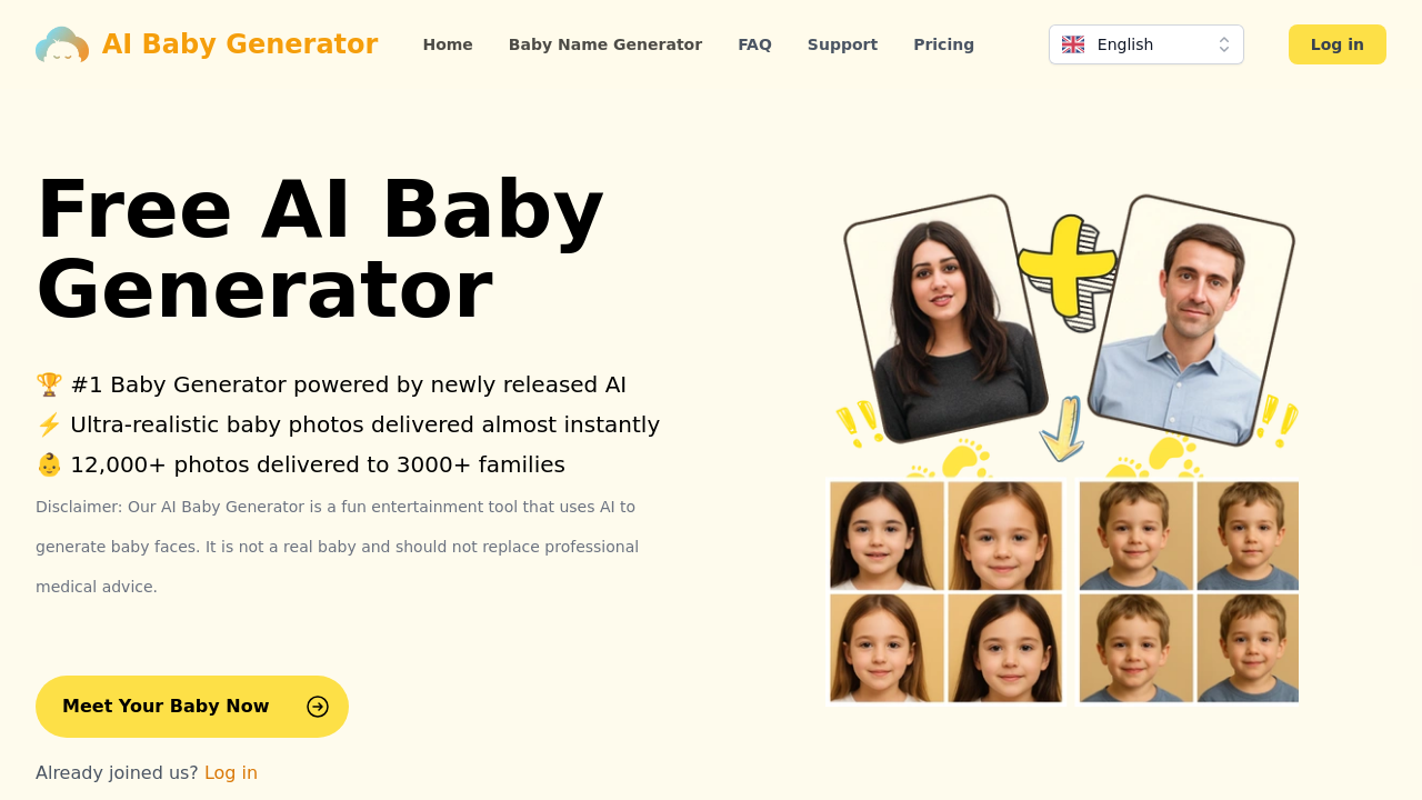 AI Baby Generator screenshot