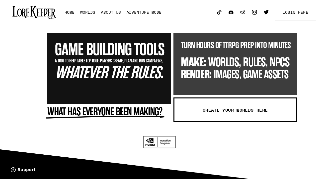 LoreKeeper screenshot