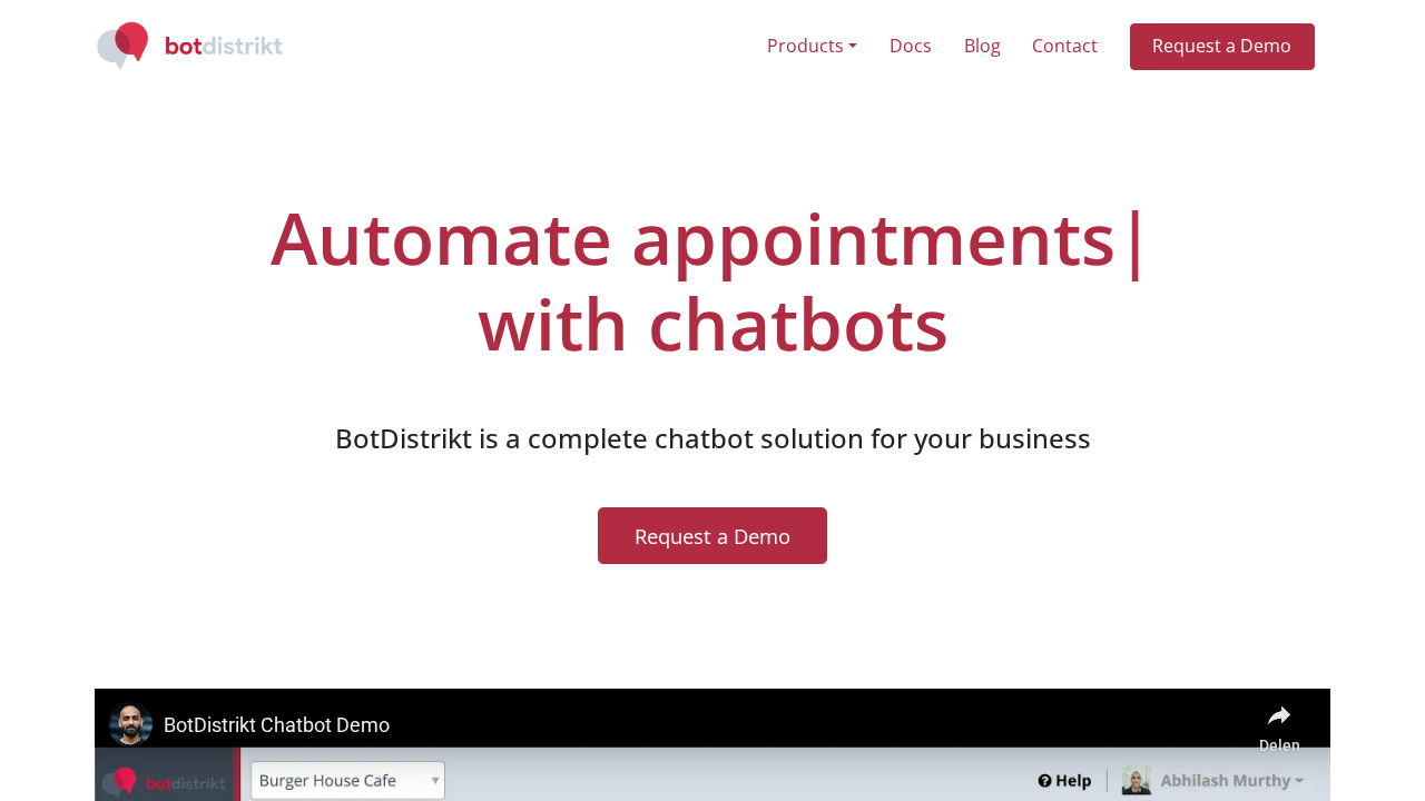 BotDistrikt screenshot