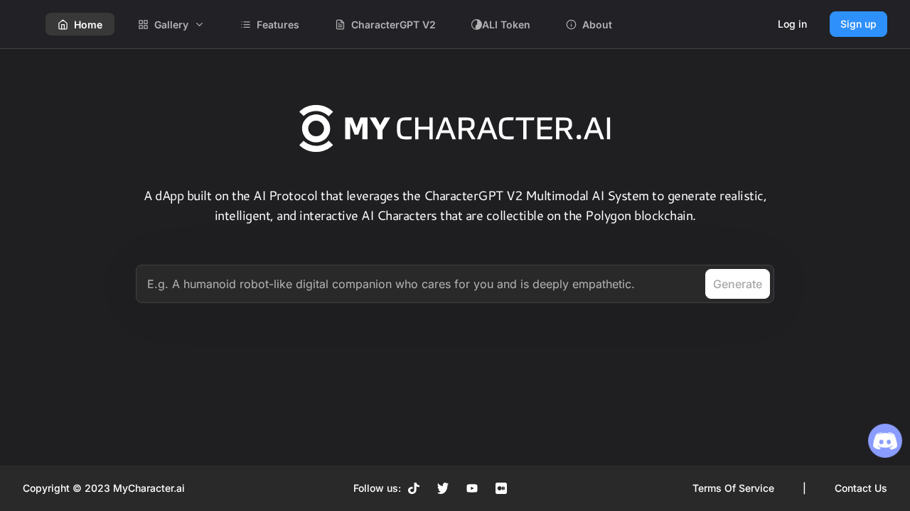 My Character screenshot