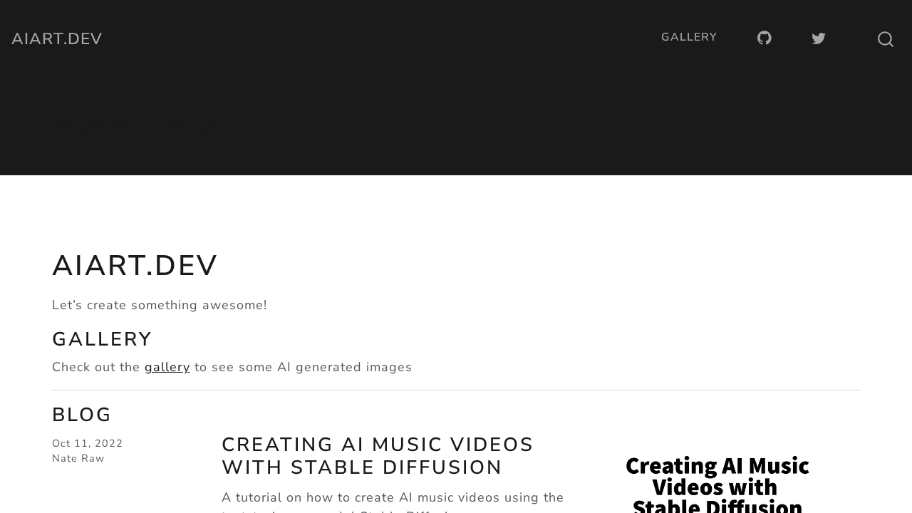 aiart.dev screenshot