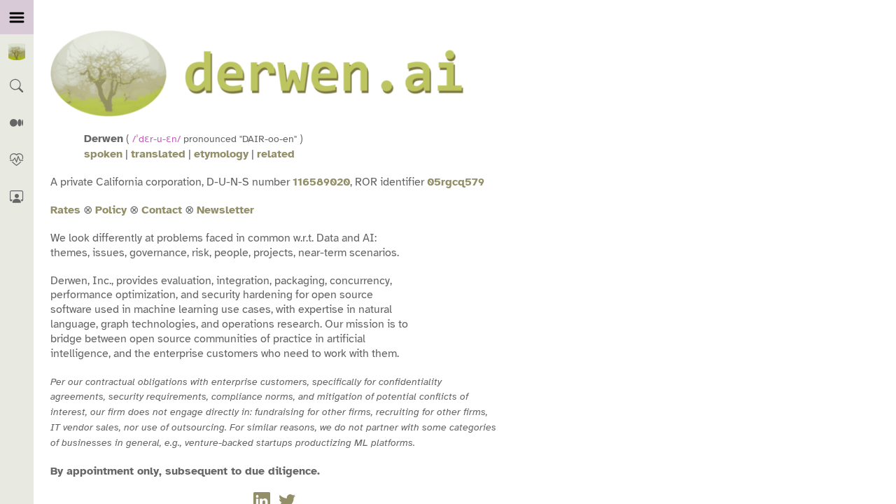 www.derwen.ai screenshot