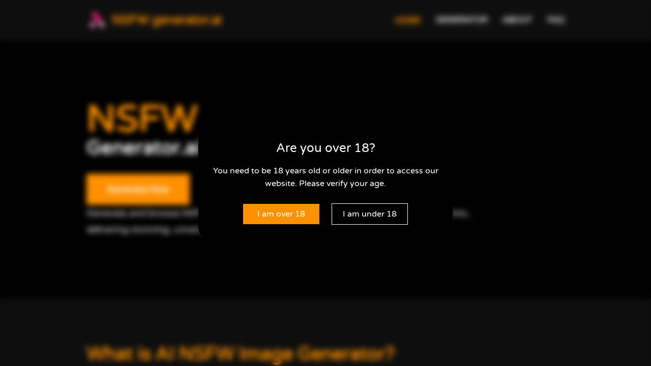 nsfwgenerator.ai screenshot