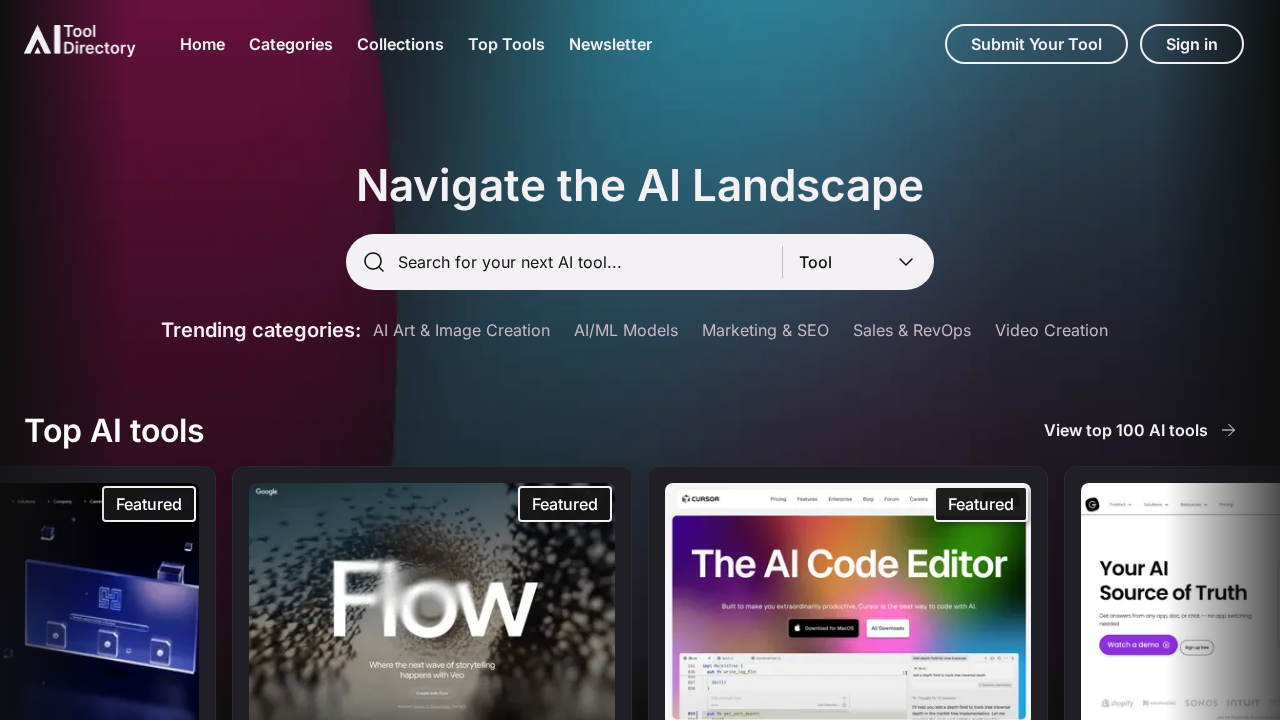 tooldirectory.ai screenshot