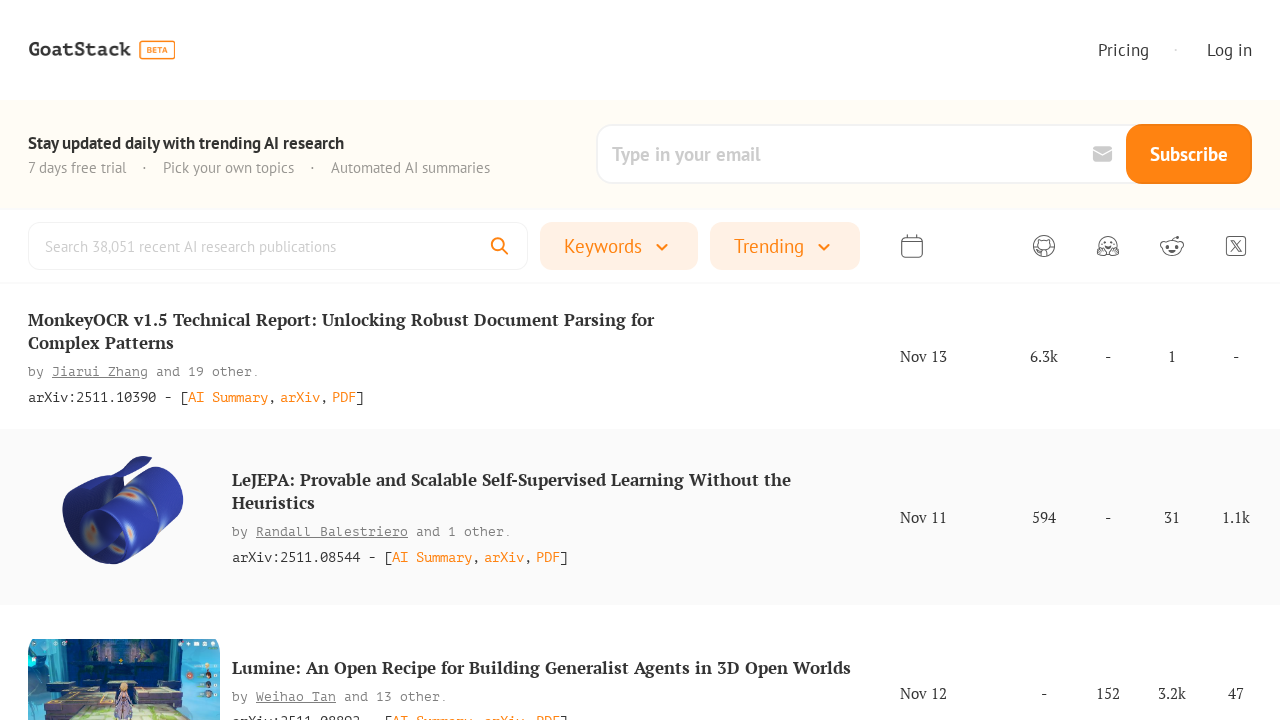 goatstack.ai screenshot