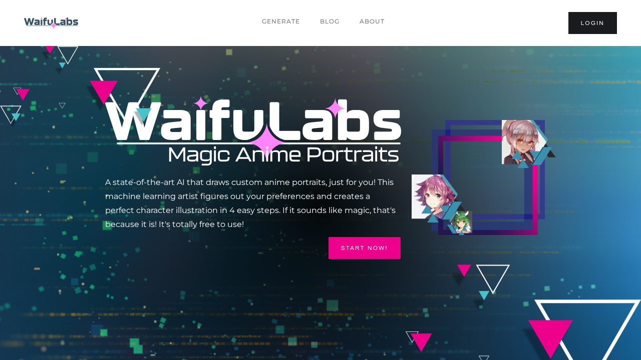 WaifuLabs screenshot