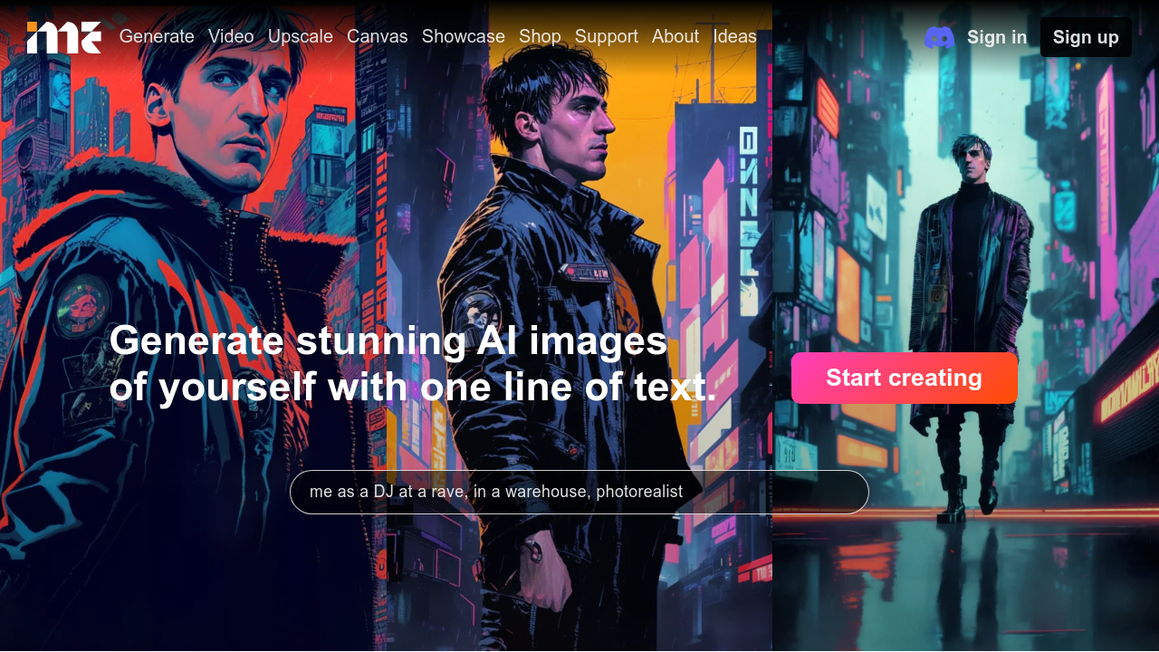 Imagineme screenshot