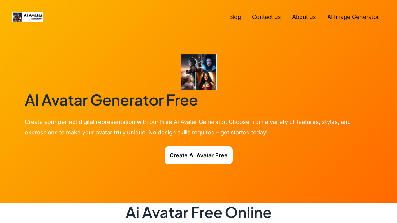 freeaiavatargenerator.pro screenshot