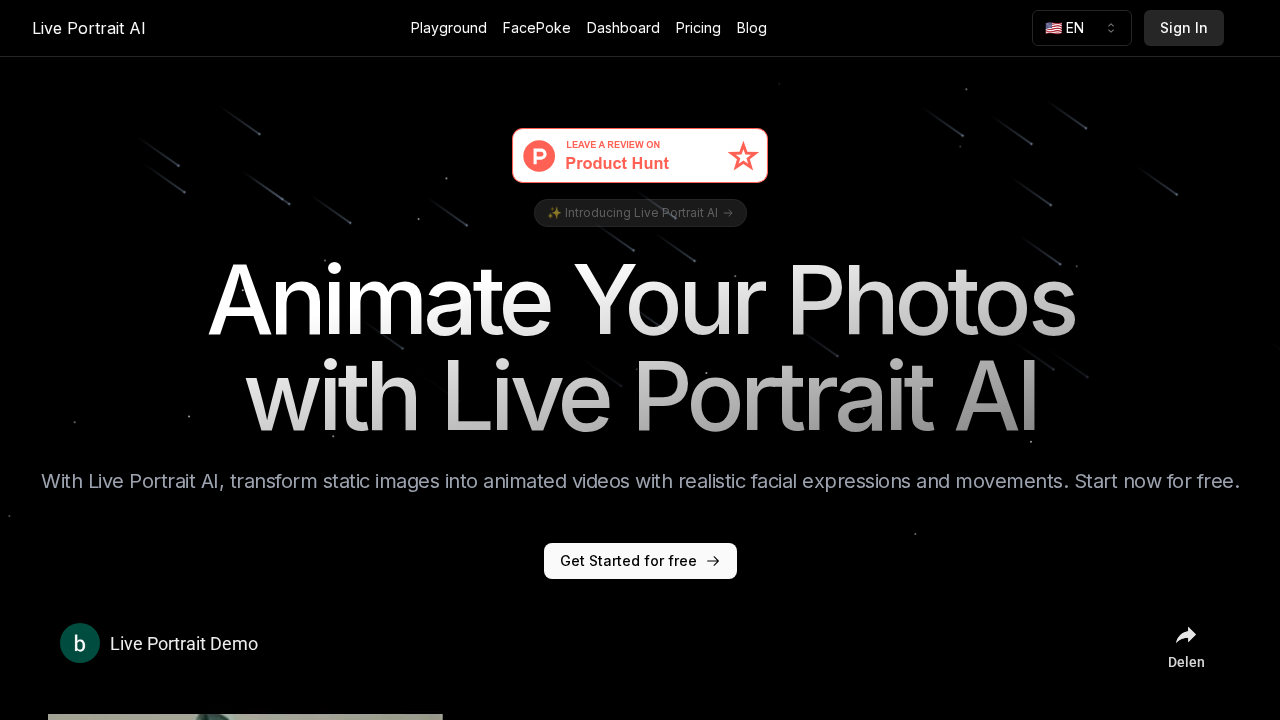 www.liveportrait.org screenshot