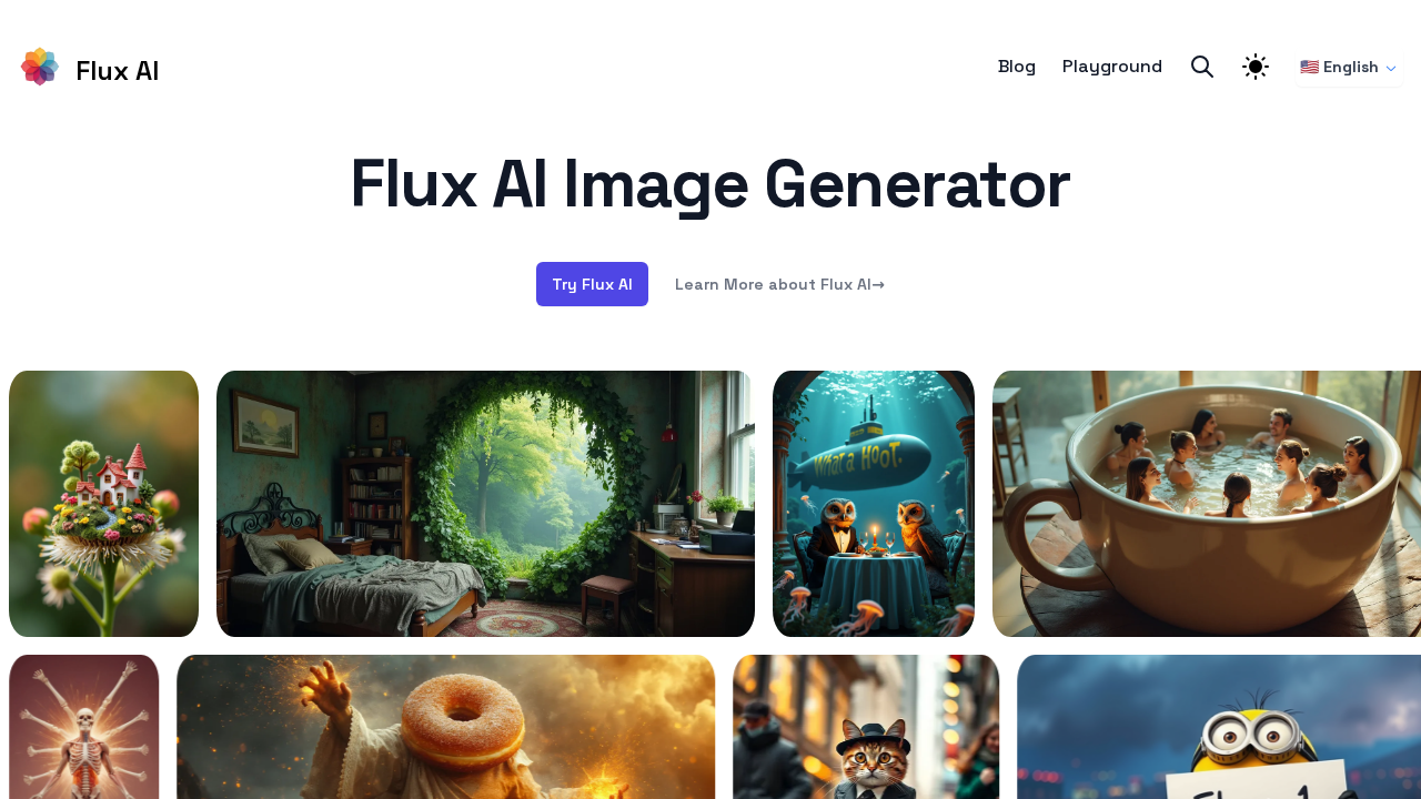 www.fluxai.dev screenshot