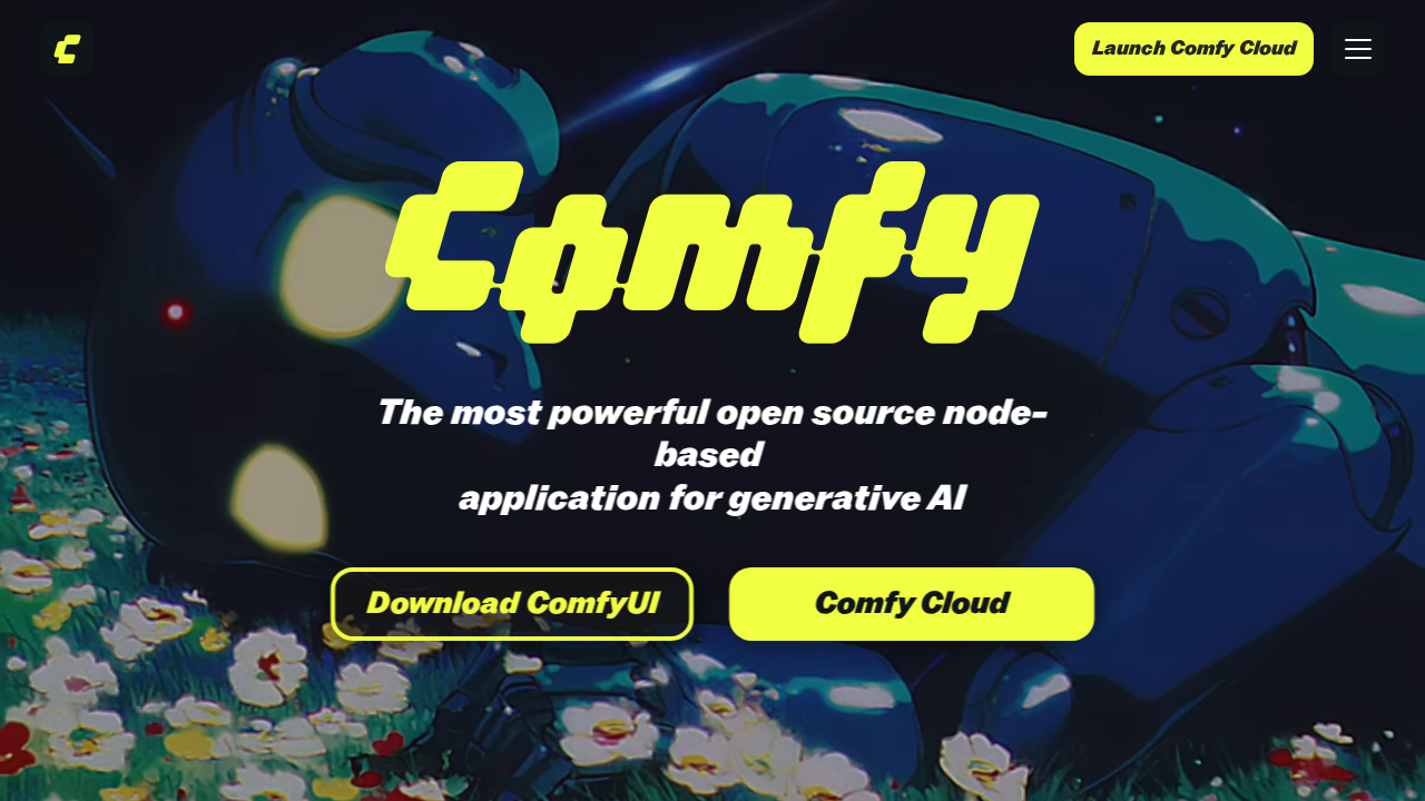 www.comfy.org screenshot