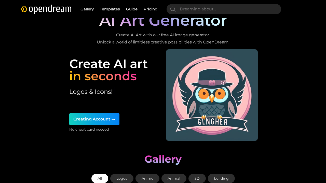 opendream.ai screenshot