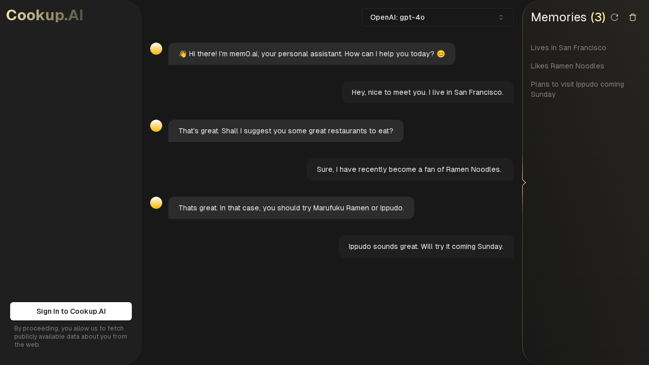 cookup.ai screenshot