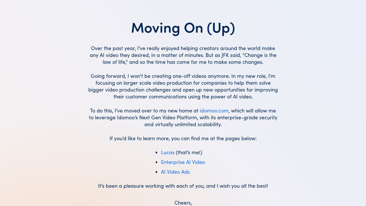 idomoo.ai screenshot
