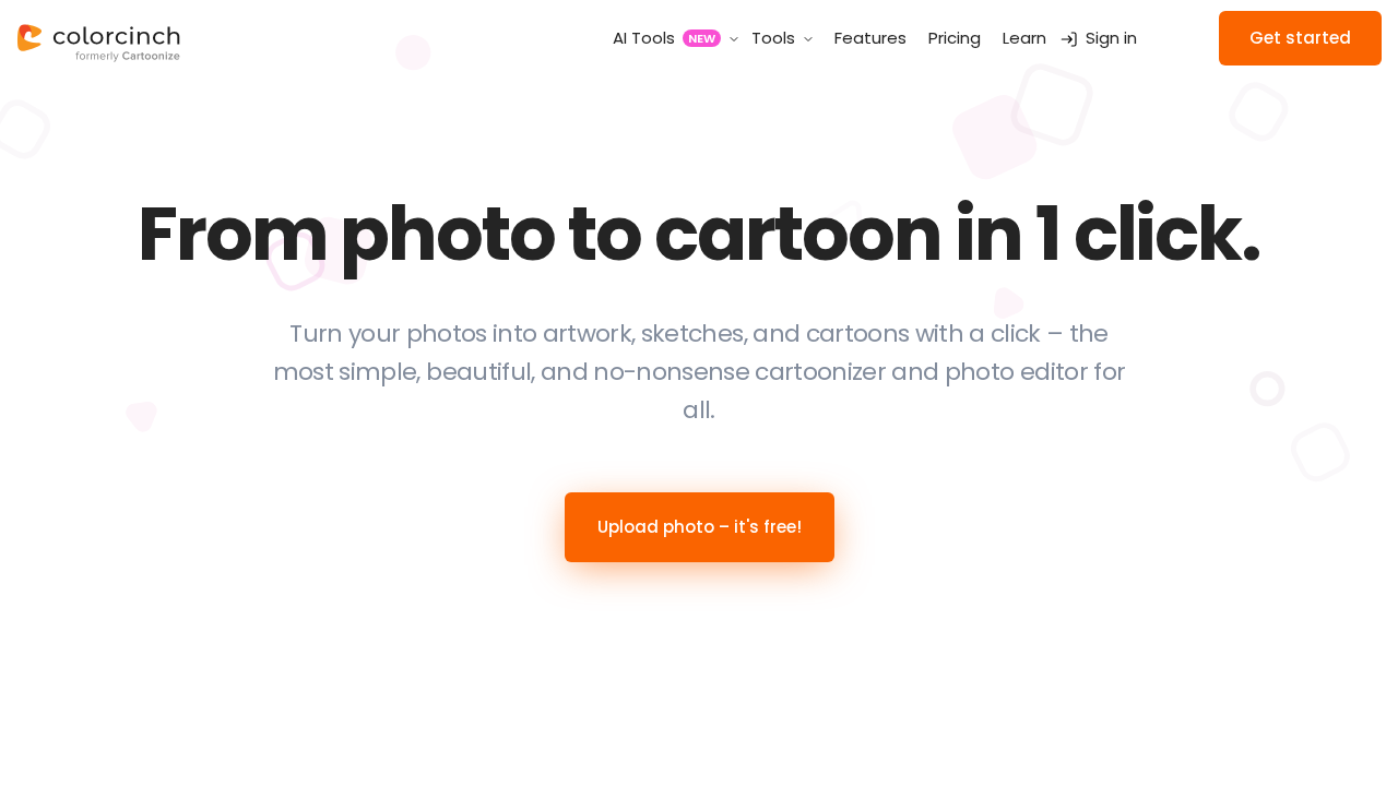 Cartoonize.net screenshot