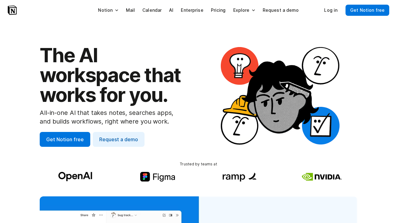 Notion AI screenshot