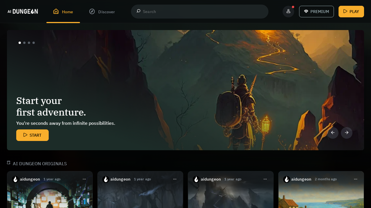 AI Dungeon screenshot