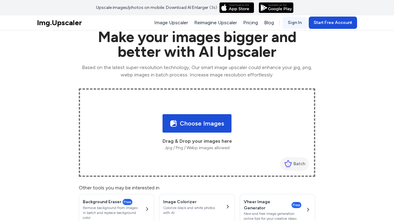 Imgupscaler screenshot