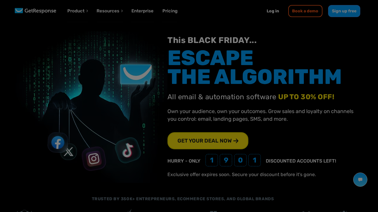 GetResponse screenshot