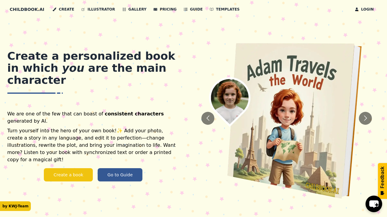 Childbook screenshot