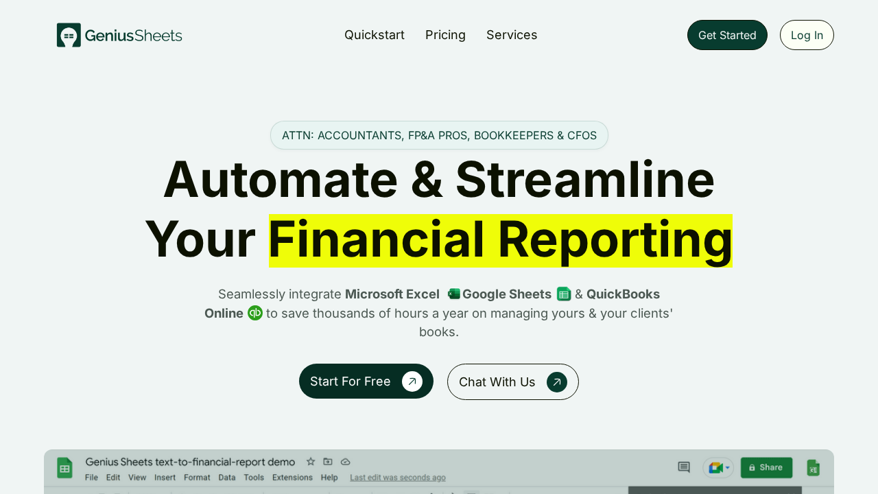 Genius Sheets screenshot