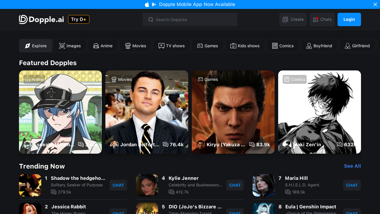 Dopple.ai screenshot