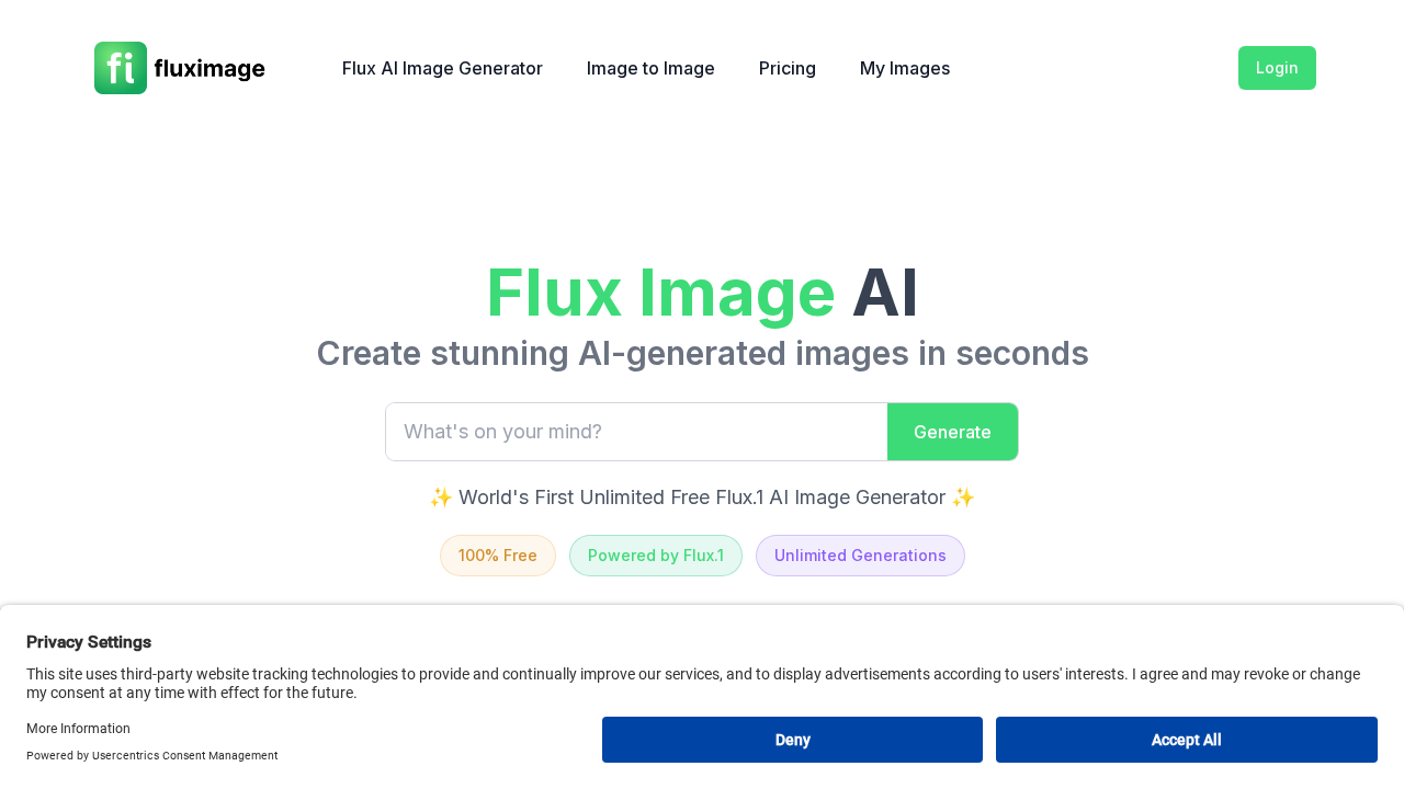 Flux AI screenshot