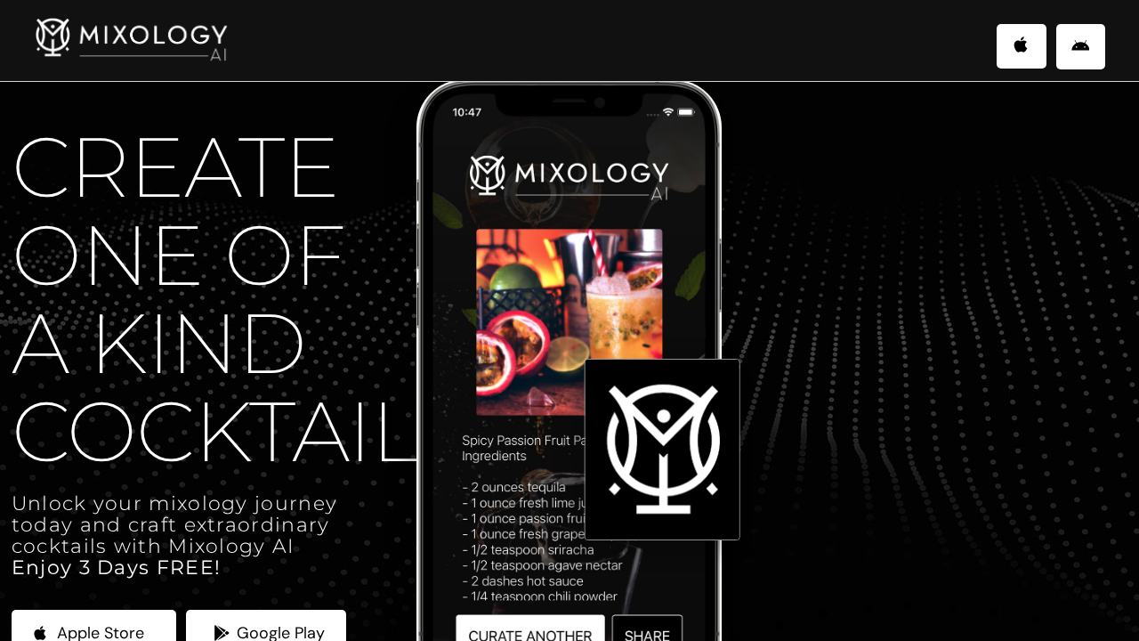 MixologyAI screenshot