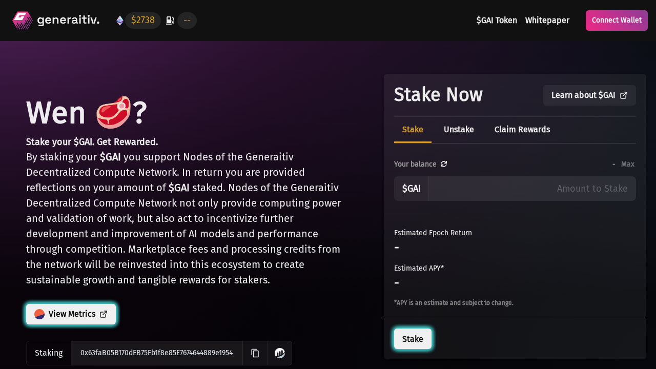 generaitiv.xyz screenshot