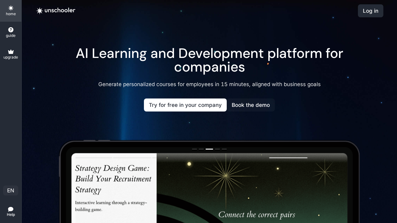 Unschooler screenshot