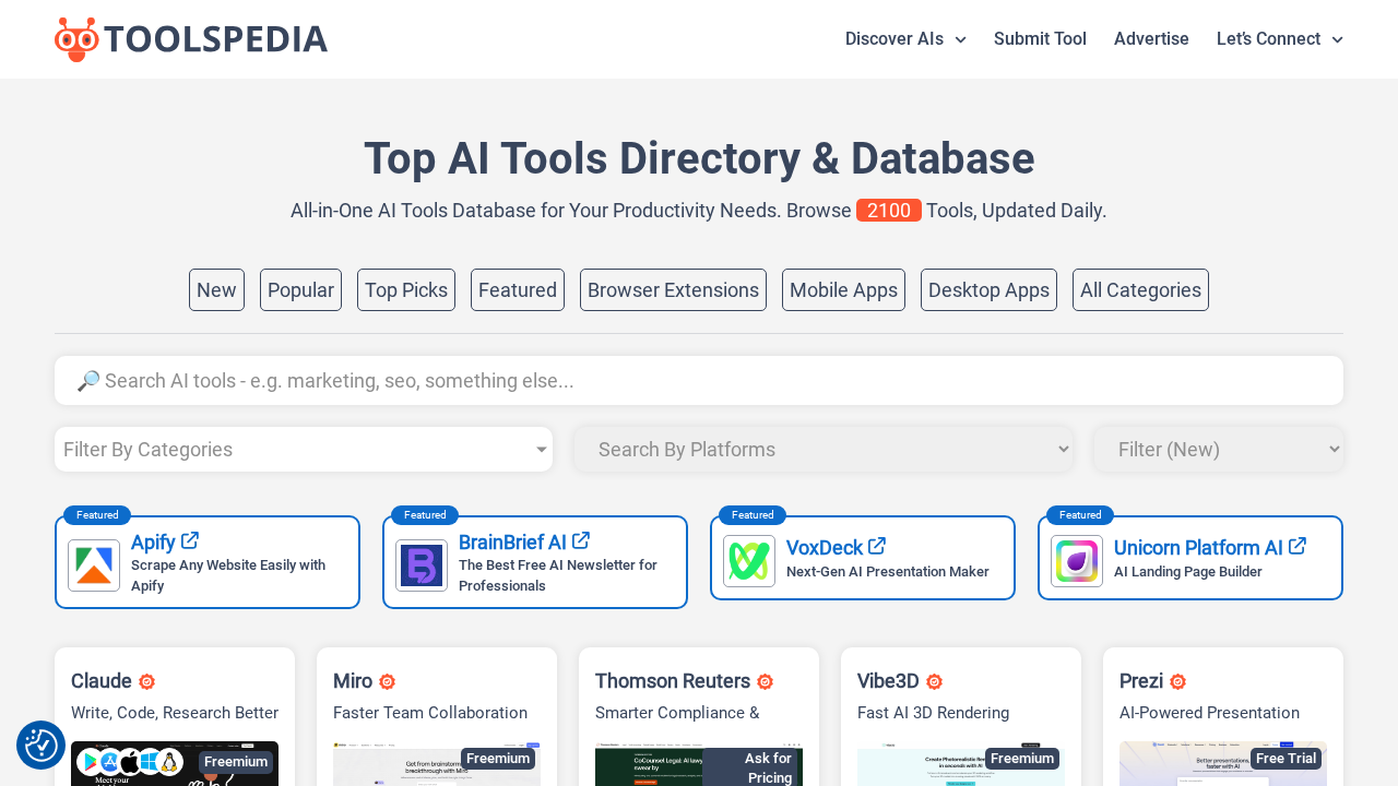 ToolsPedia screenshot