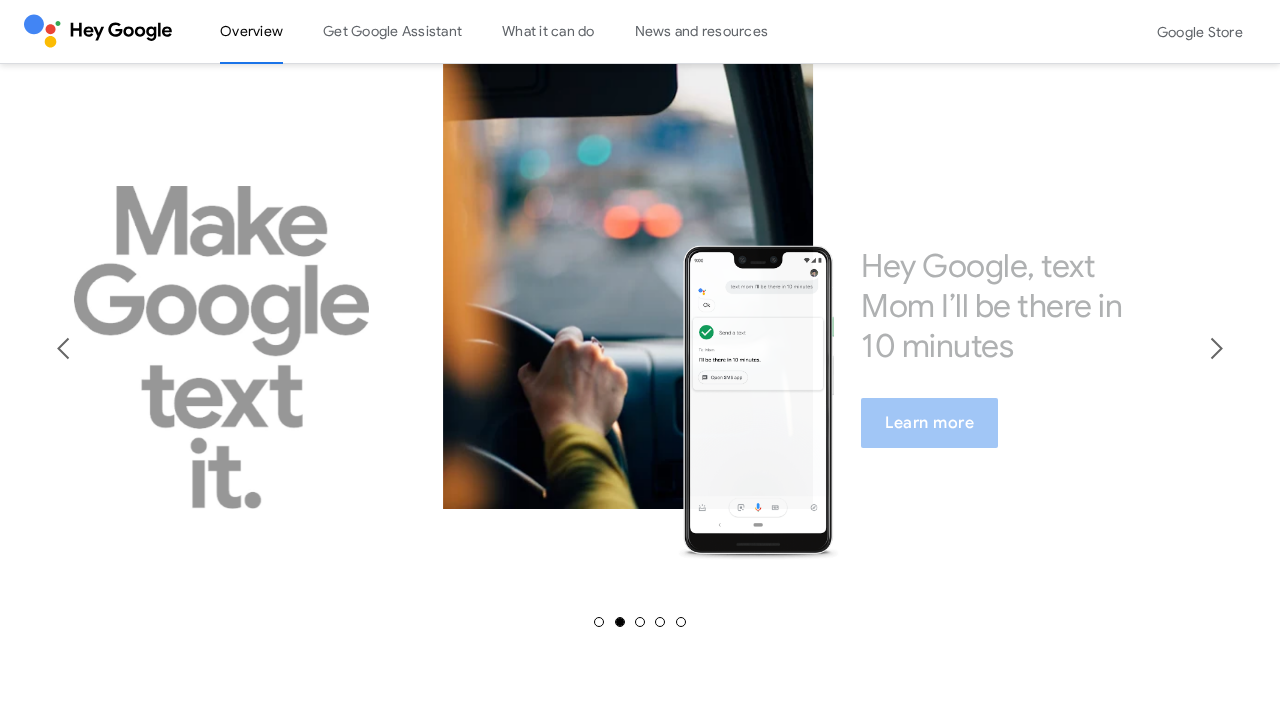 Google Assistant screenshot