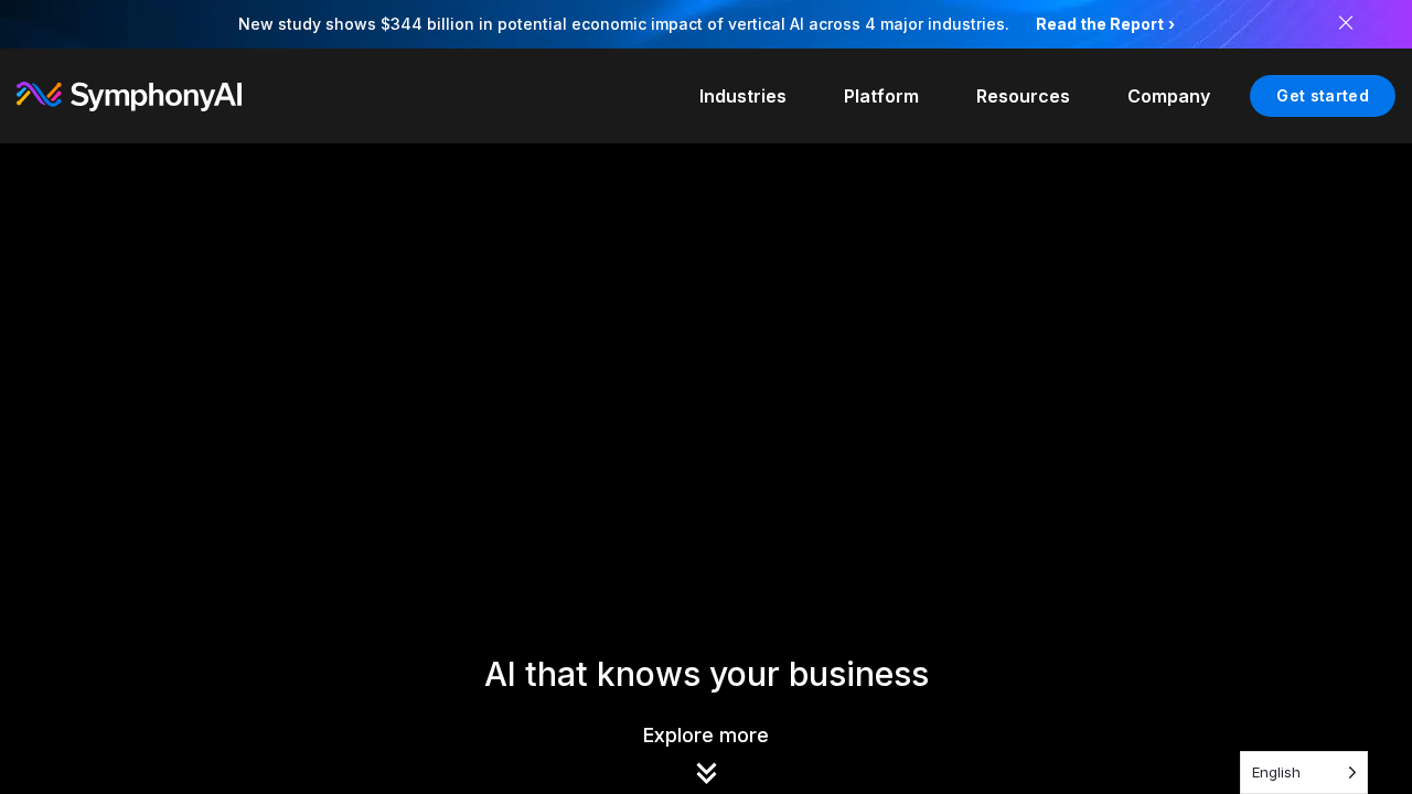 SymphonyAI screenshot