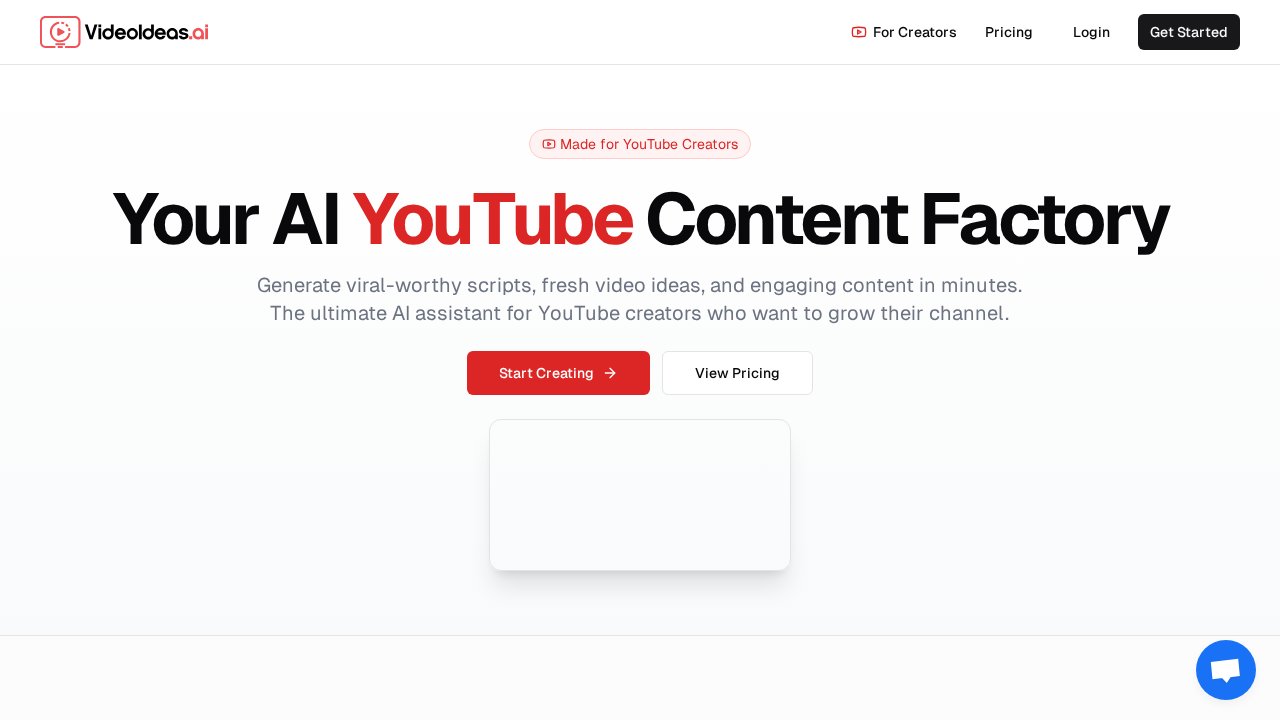 VideoIdeas.ai screenshot