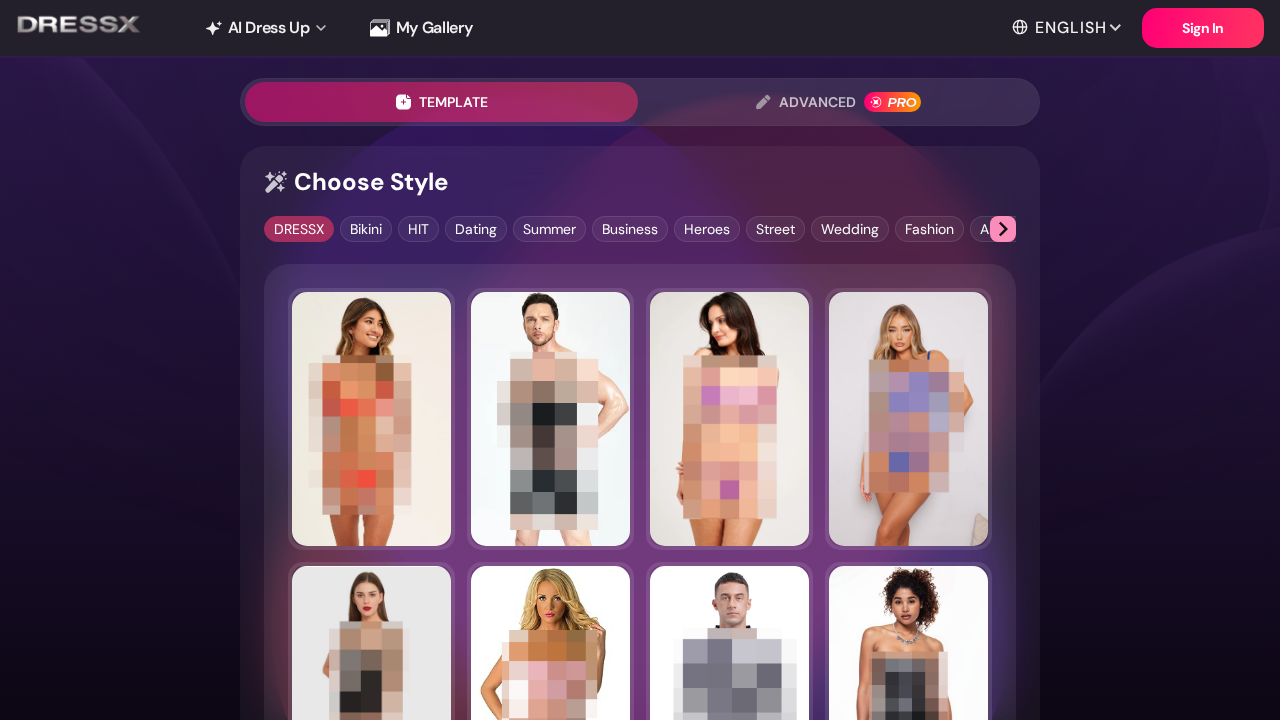 DRESSX.me screenshot